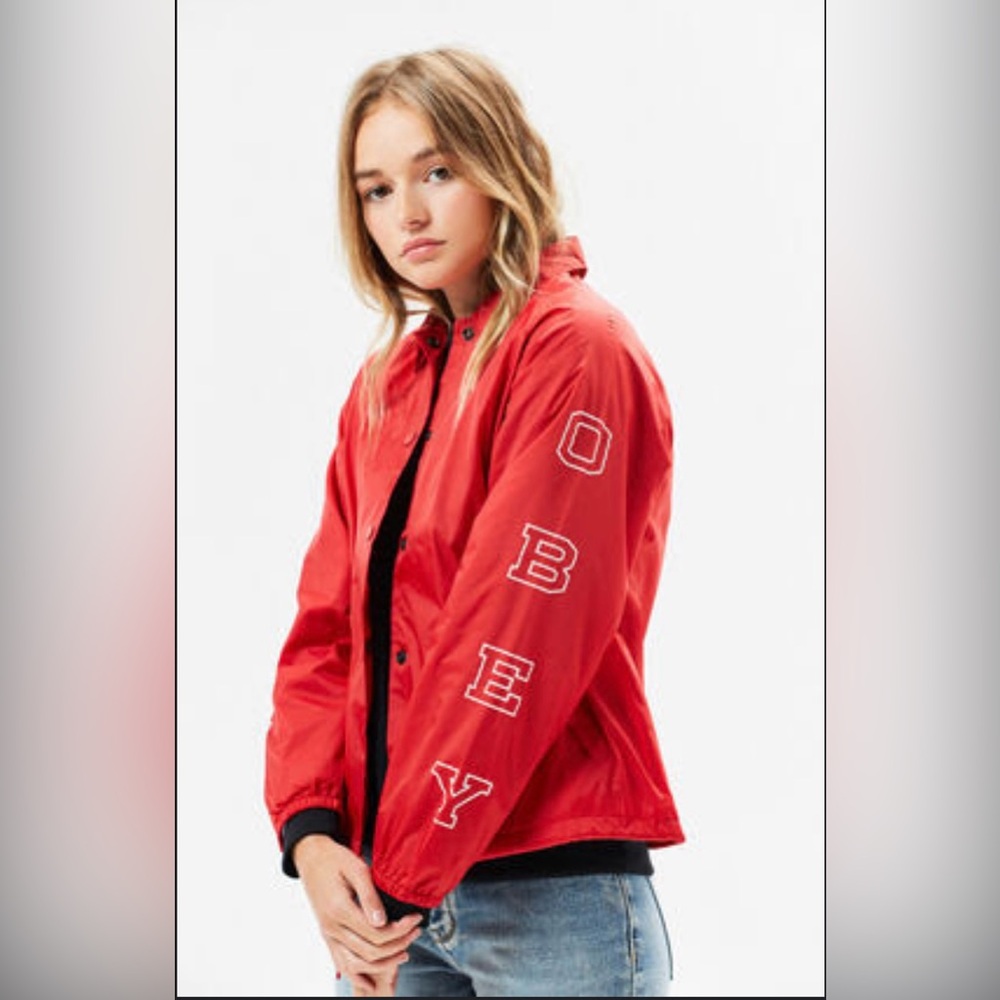 Obey Varsity Vertical Jacket